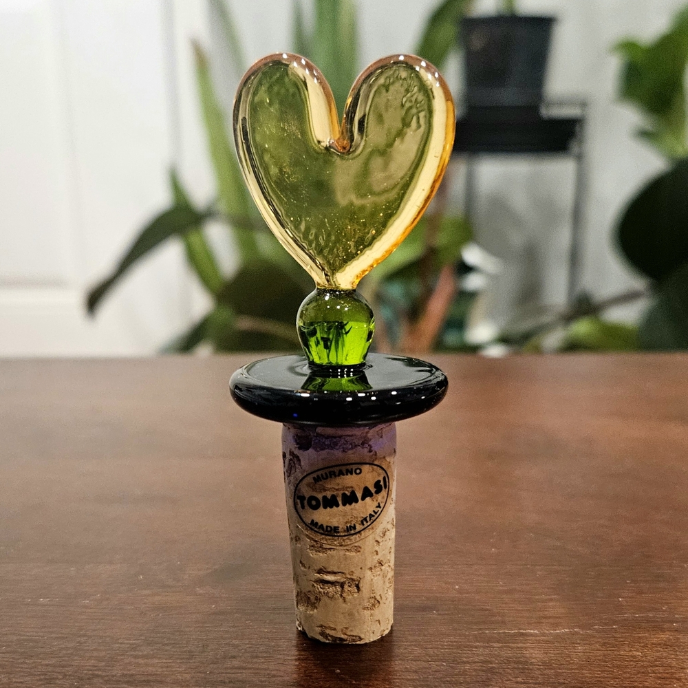 Murano Glass Wine Bottle Stopper